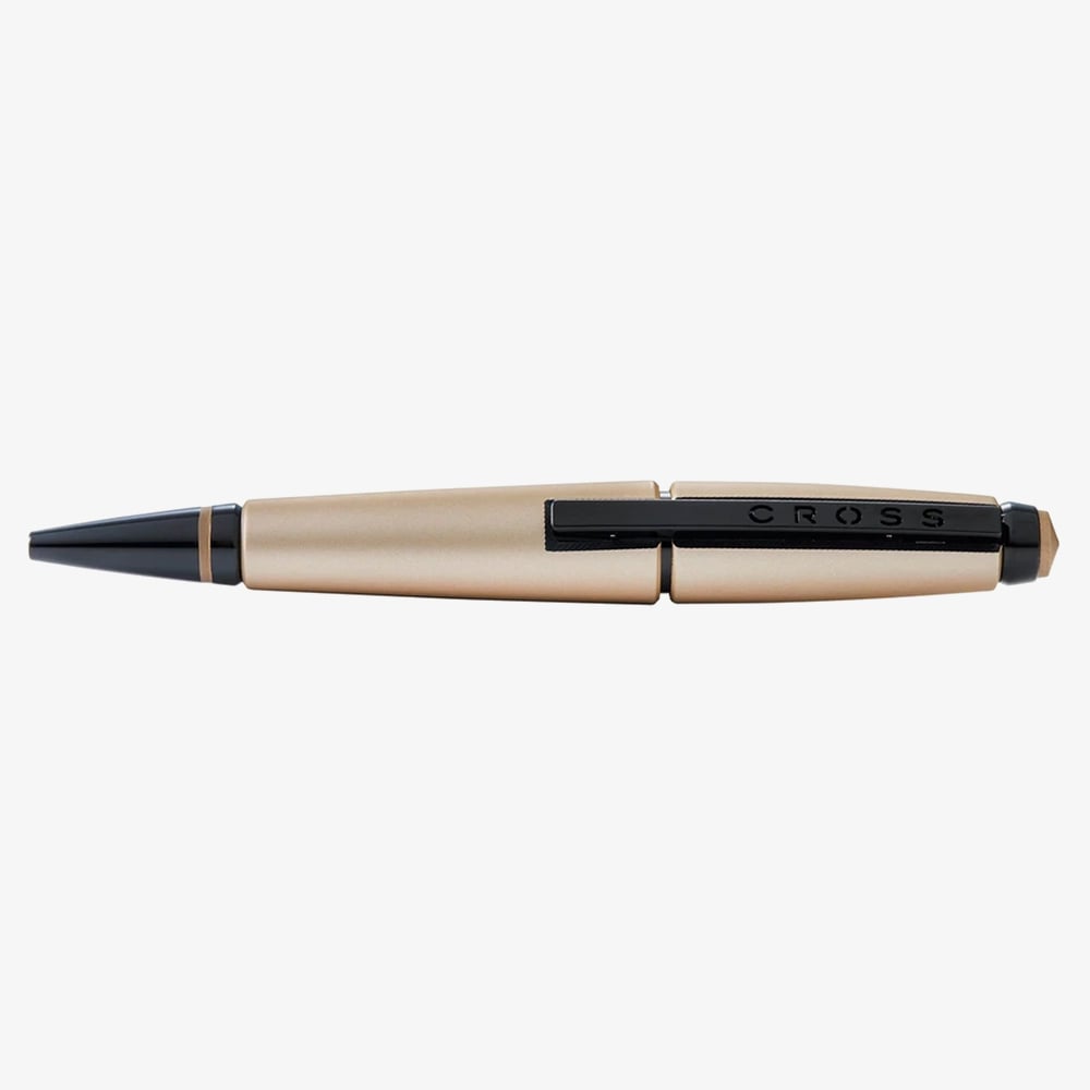 Cross Edge Matte Hazelnut Lacquer Gel Rollerball Pen AT0555-14