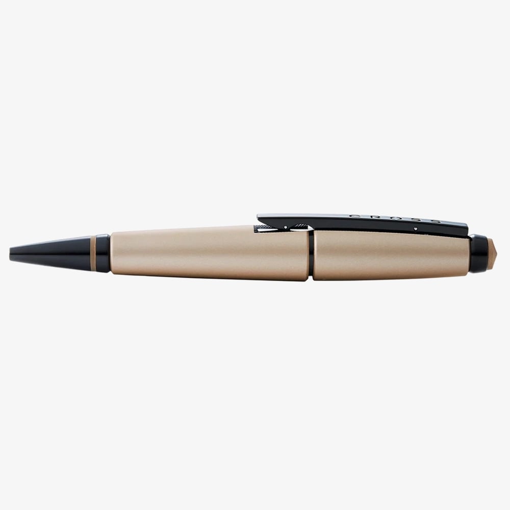 Cross Edge Matte Hazelnut Lacquer Gel Rollerball Pen AT0555-14