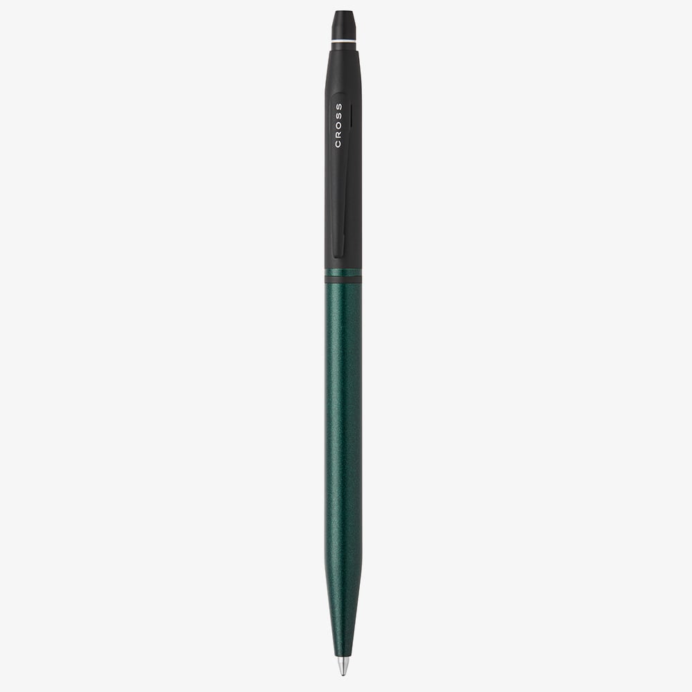 Cross Click Tuxedo Satin Metallic Green Ballpoint Pen AT0622-126