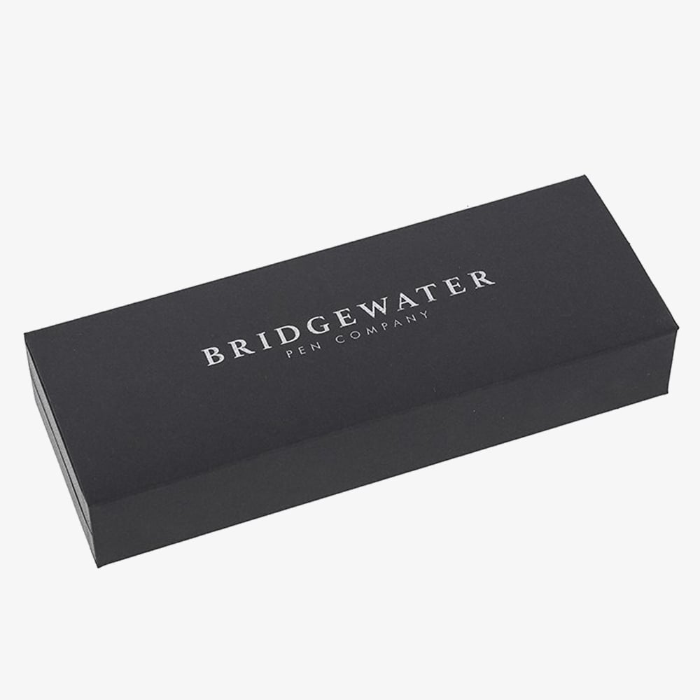 Bridgewater Stirling Matte Black & Chrome Ballpoint Pen & Pencil Set 337452