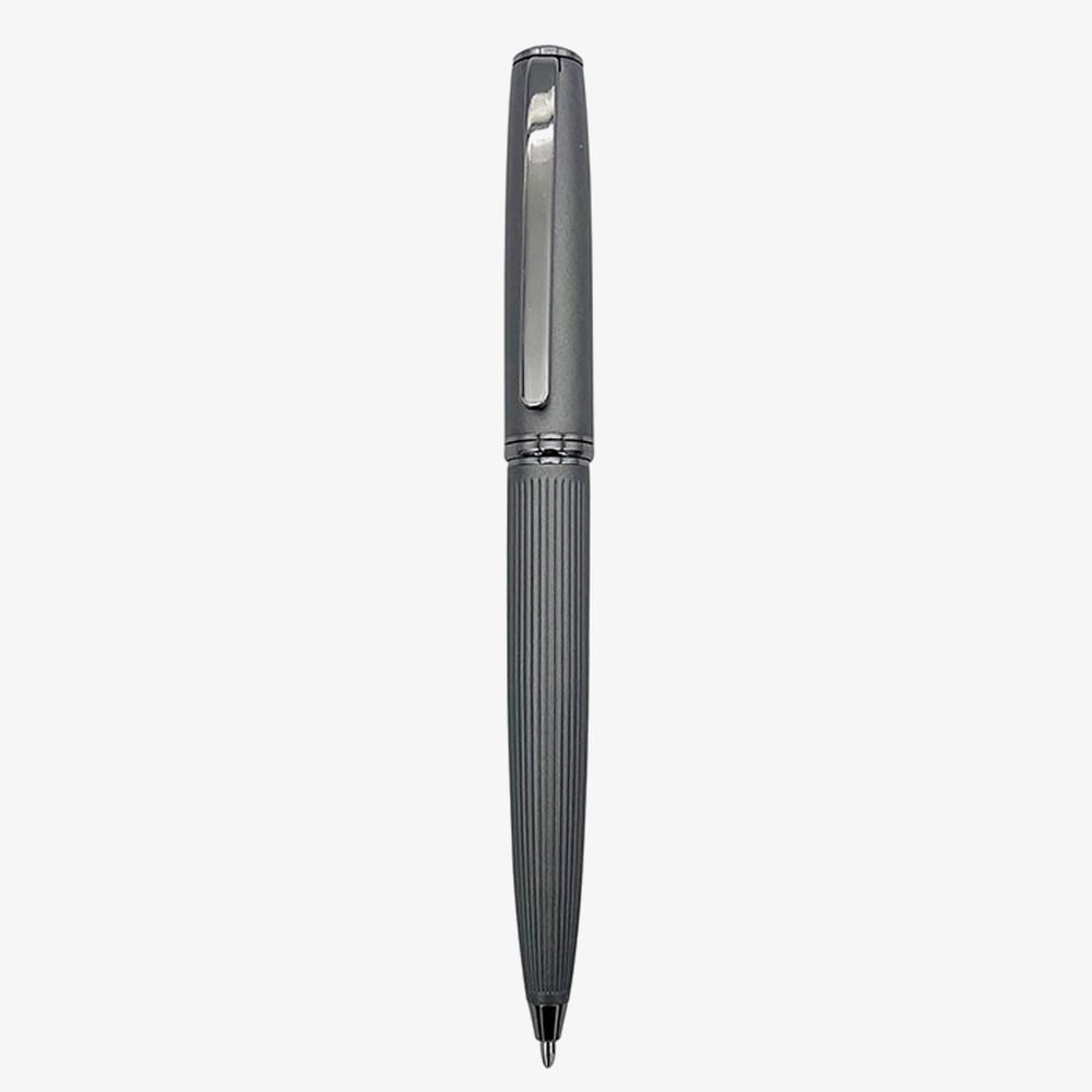 Bridgewater Stirling Matte Grey & Gunmetal Ballpoint Pen 337453