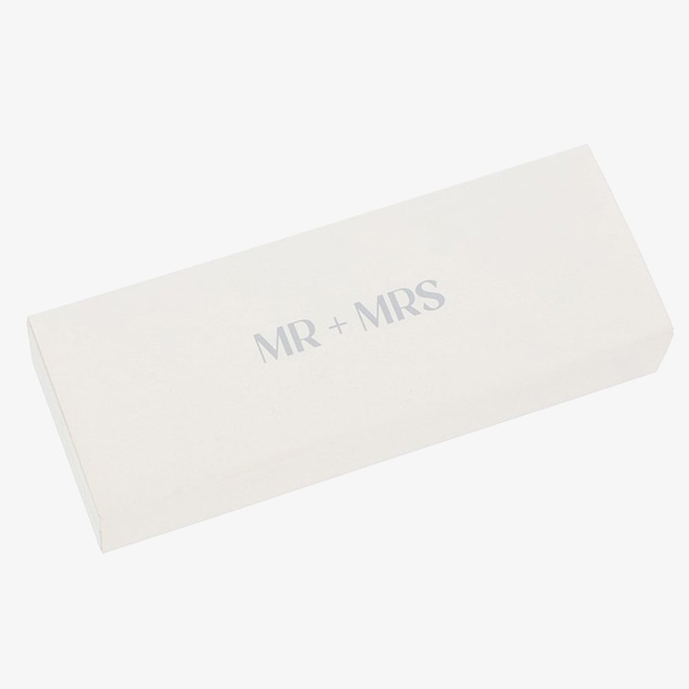 Bridgewater White & Black Mr & Mrs Boxed Occasion Pen 341500