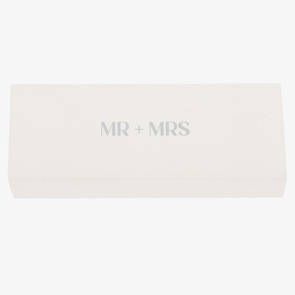 Bridgewater White & Black Mr & Mrs Boxed Occasion Pen 341500