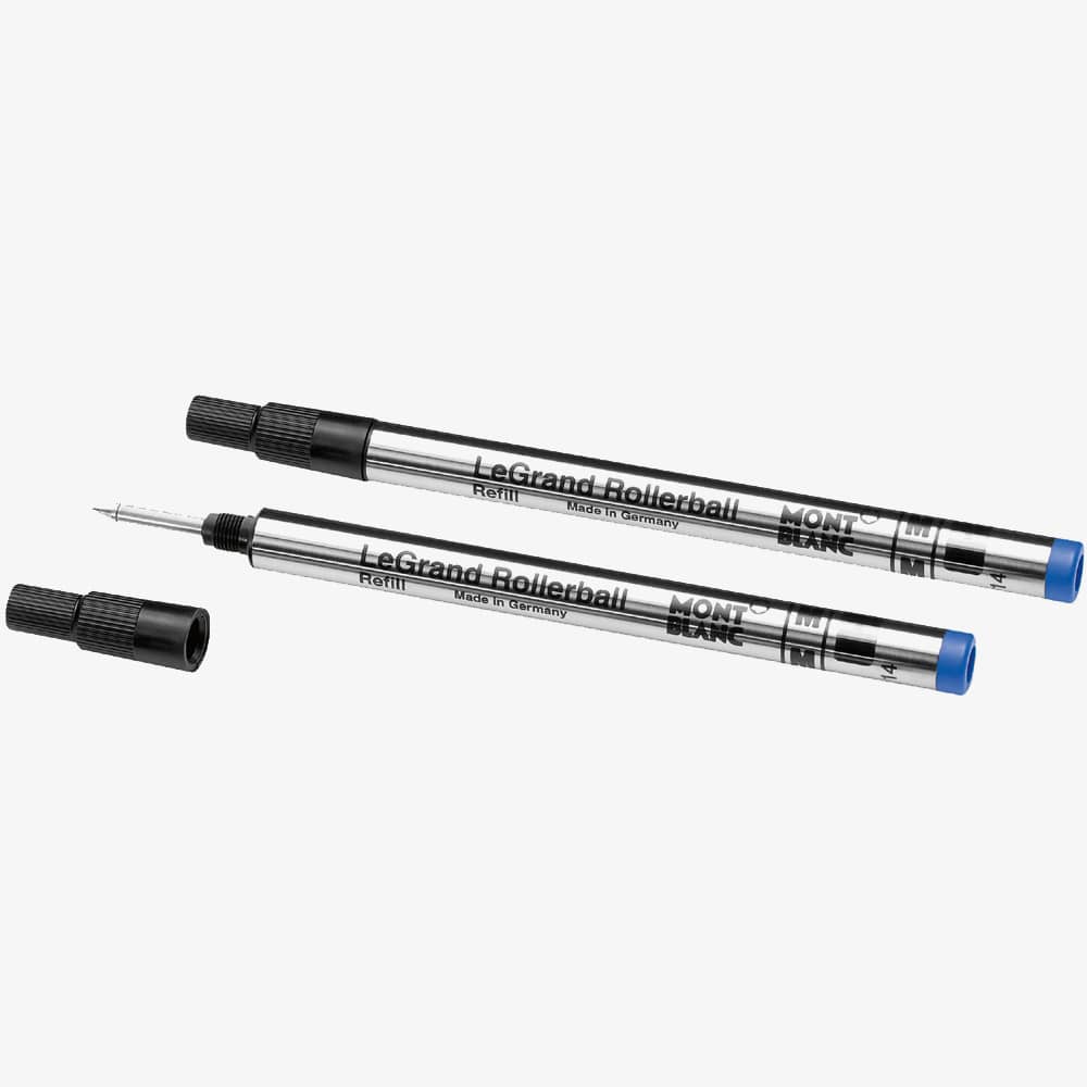 Montblanc 2 Rollerball LeGrand Medium Royal Blue Refills 128228