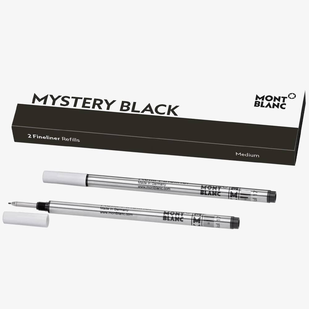 MONTBLANC REFILL FL M 2x1 MYSTERY BLACK PF brand - Image 4