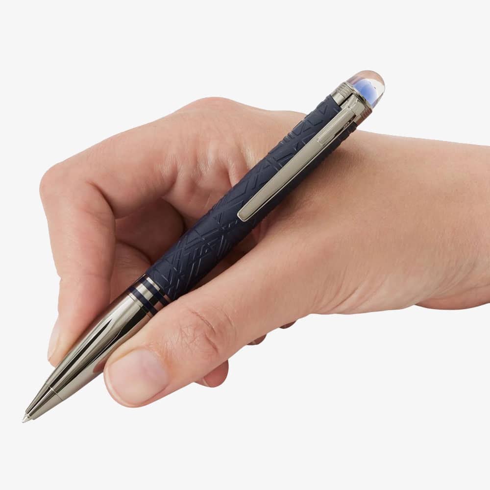Montblanc Starwalker SpaceBlue Doue BallPoint Pen 130217