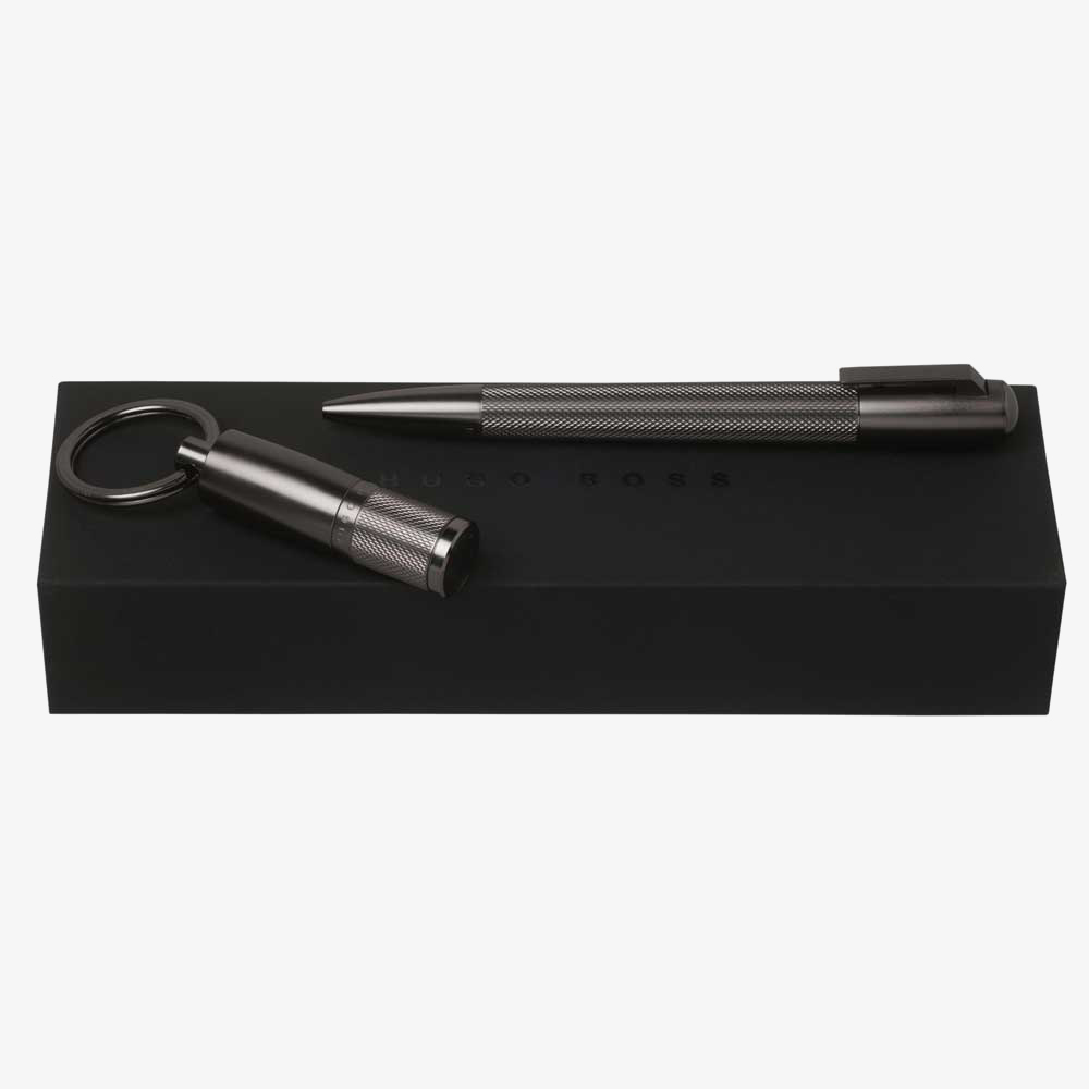 BOSS Pure Dark Chrome Accessory Set HPBU603