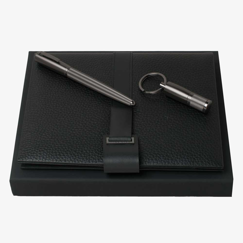 BOSS Pure Dark Chrome Accessory Set HPMRU603