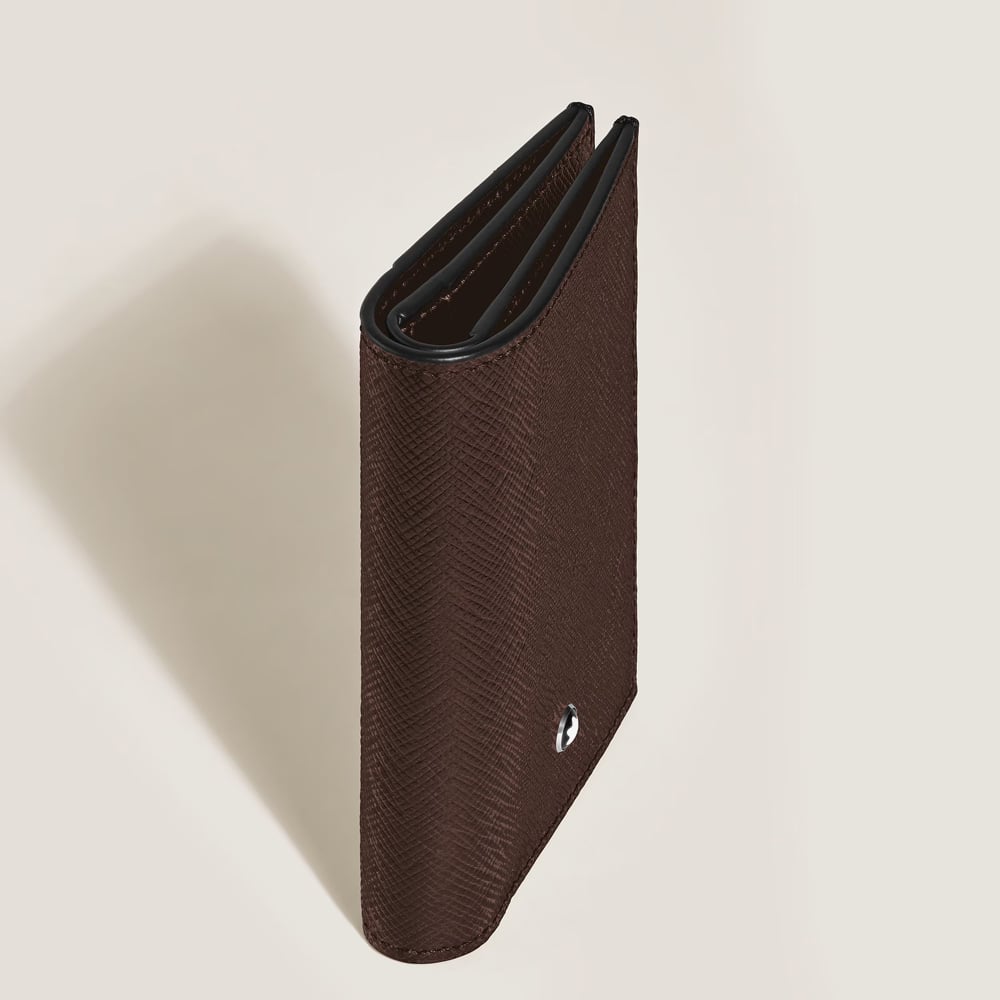 Montblanc Sartorial Leather Brown Mini Wallet 222989