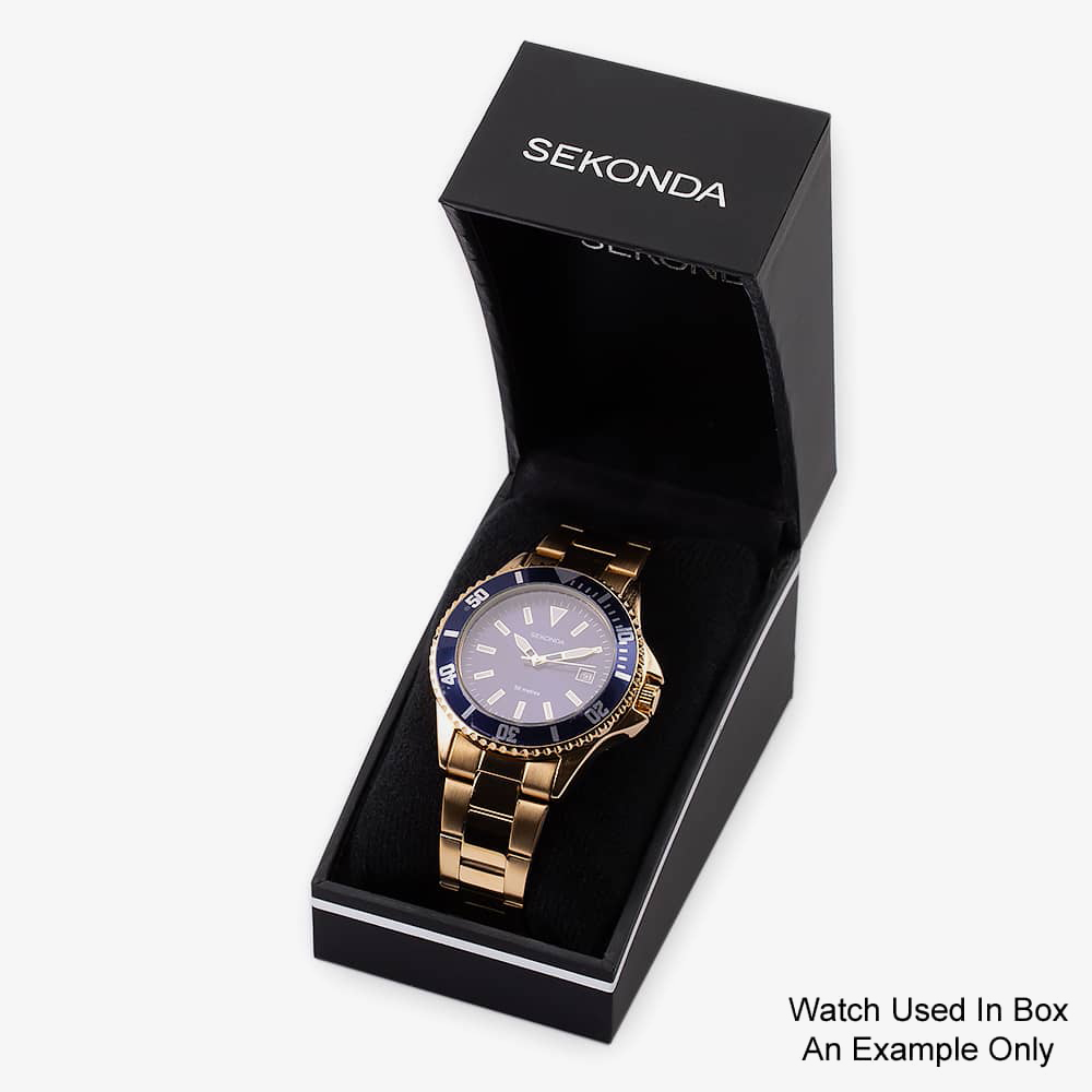 Sekonda Mens Stainless Steel Watch 3729