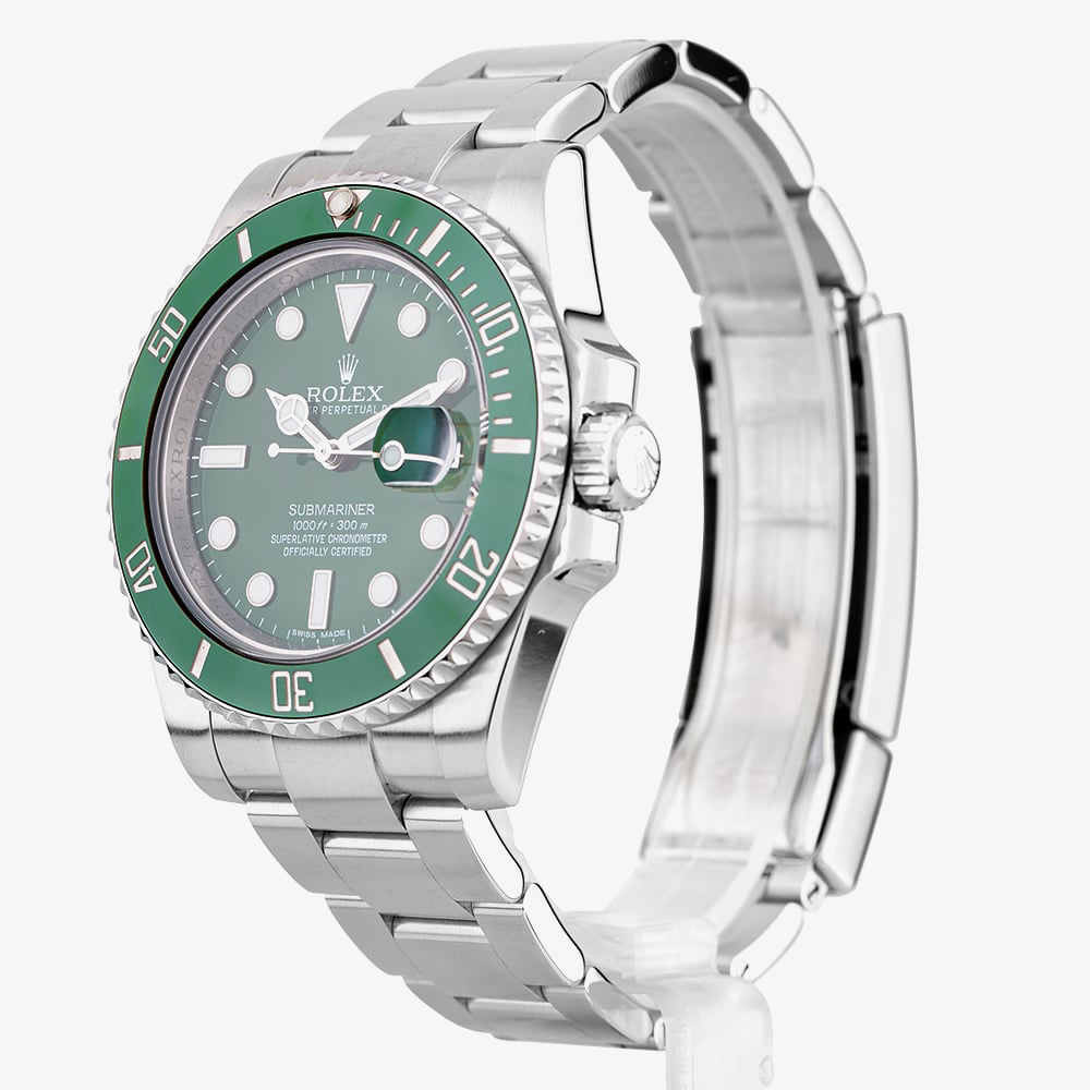 Pre-Owned Rolex Mens Submariner HULK Automatic Watch 116610LV