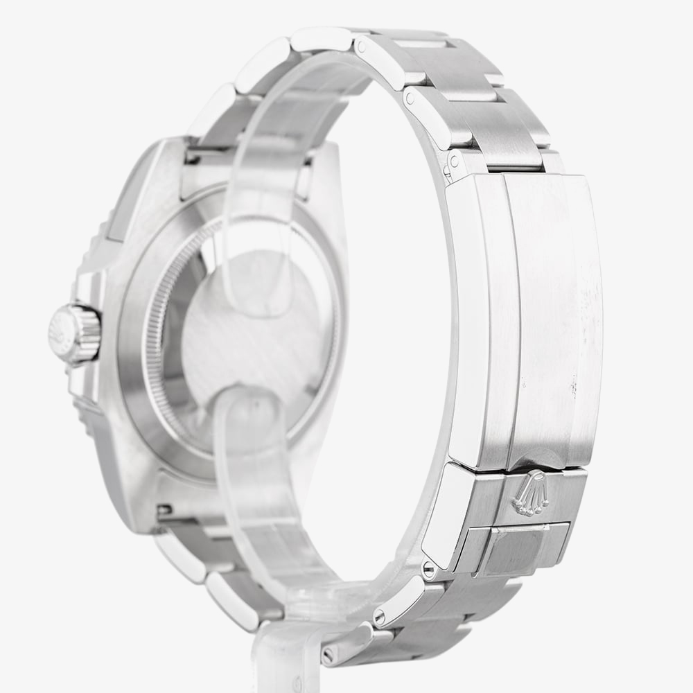 Pre-Owned Rolex Mens Submariner Silver Bracelet Watch 116610LN