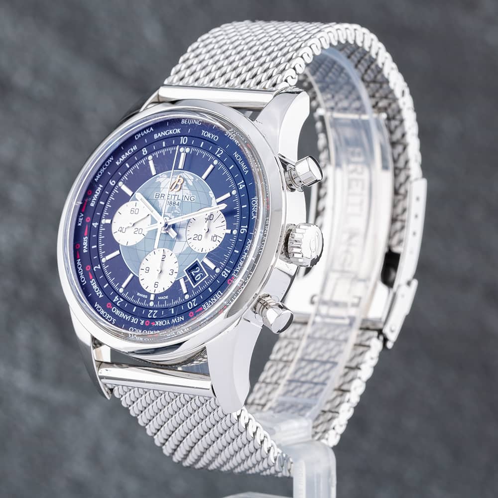 Pre-Owned Breitling Transocean Watch AB0510
