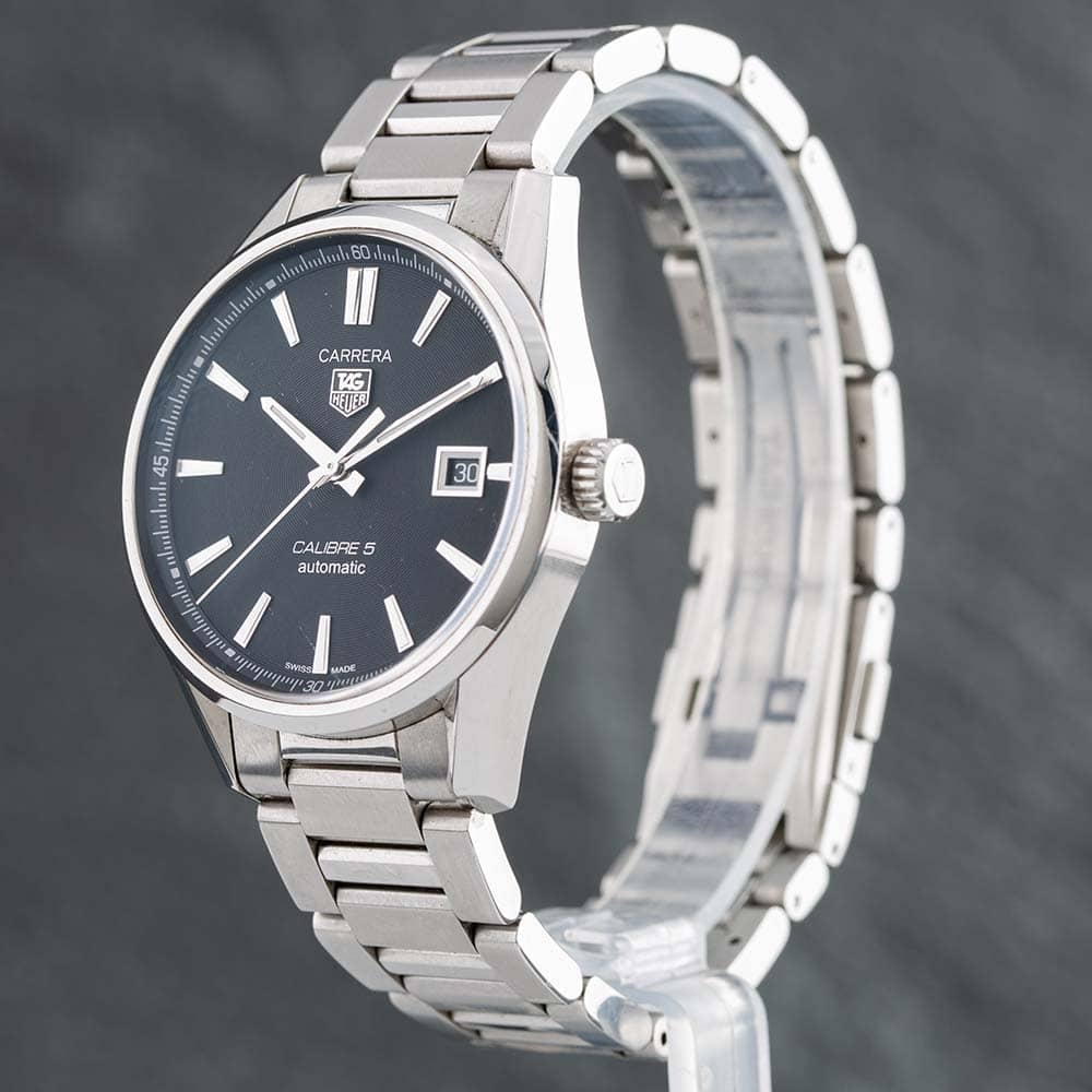 Pre-Owned TAG Heuer Calibre 5 Watch WAR211A.BA0782