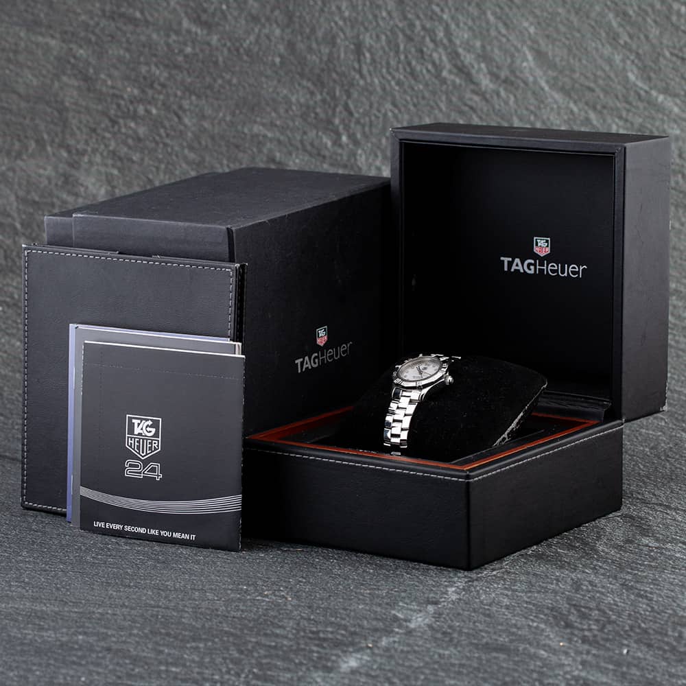 Pre-Owned TAG Heuer Diamond Bezel Watch WAF141G