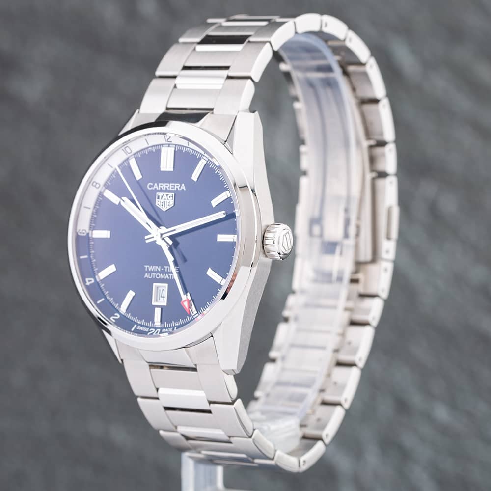 Pre-Owned TAG Heuer Carrera Twin-Time Watch WBN201A.BA0640