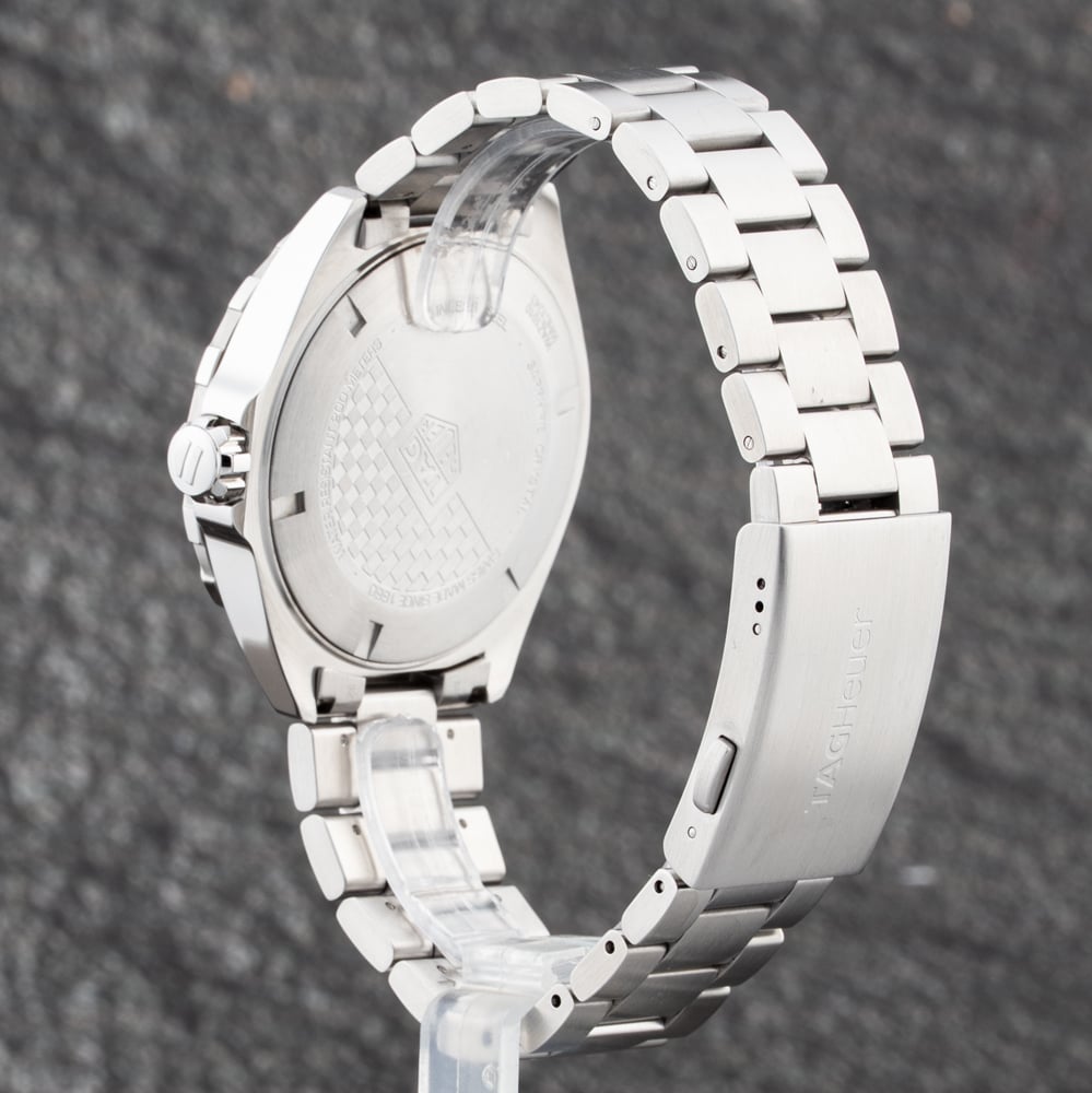 Pre-Owned TAG Heuer Mens Formula 1 Blue Dial Silver Bracelet Watch WAZ1010