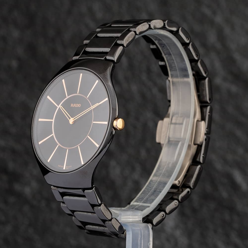 Pre-Owned Rado True Thinline Watch 01.140.0741.3.015