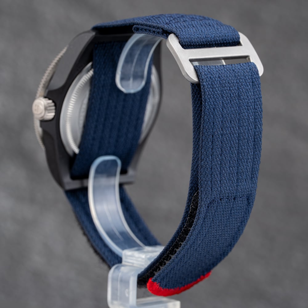 Pre-Owned Tudor Mens Pelagos FXD Blue Fabric Strap Watch M25707KN-0001