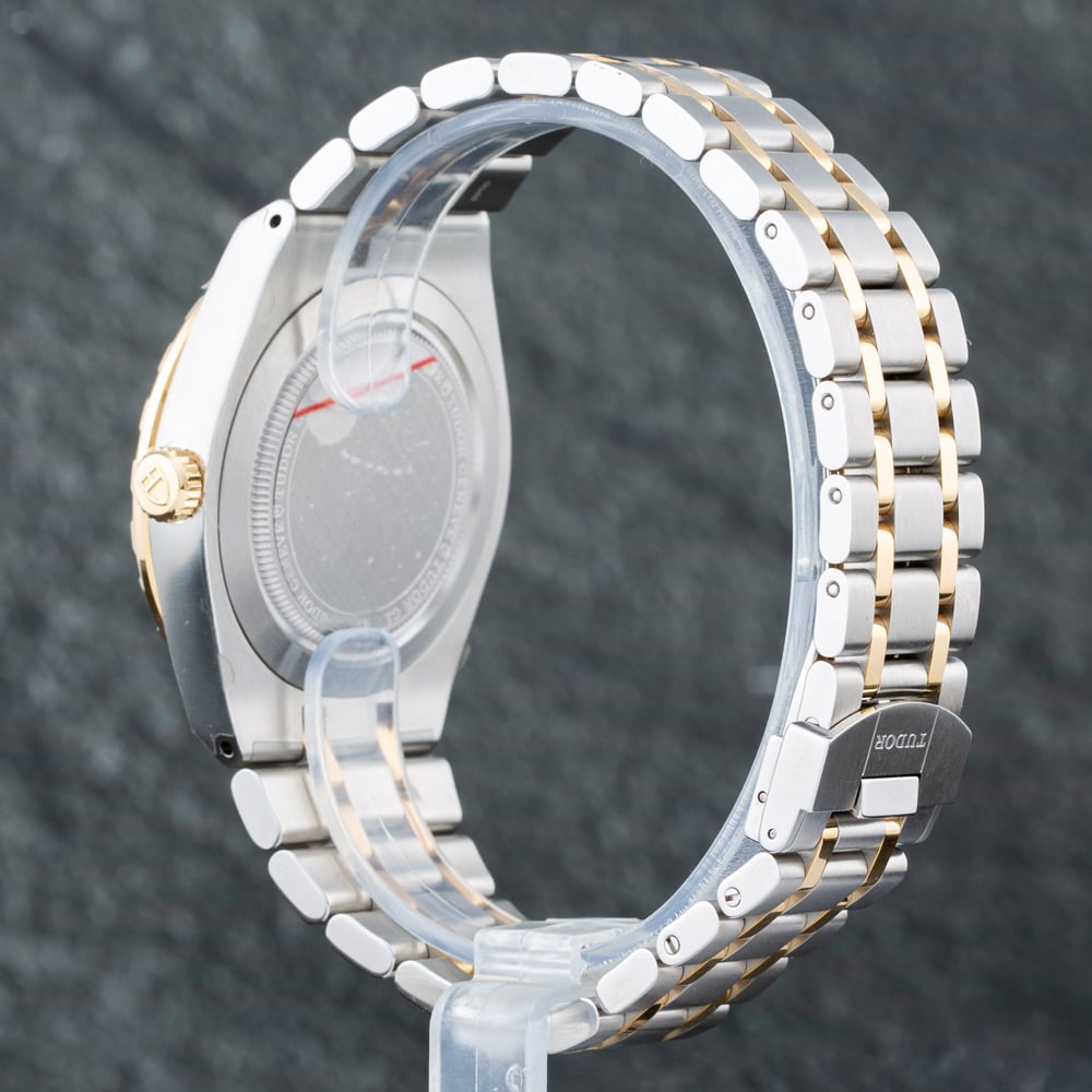 Pre-Owned Tudor Mens Royal Two Colour Silver Bracelet Watch M28503-0001