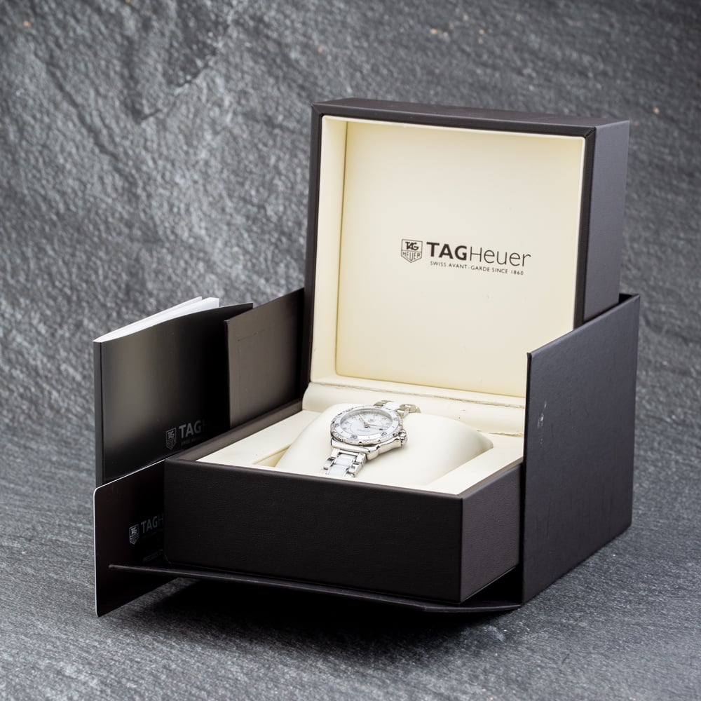 Pre-Owned TAG Heuer Ladies Formula 1 White Bracelet Watch WAH1313.BA0868