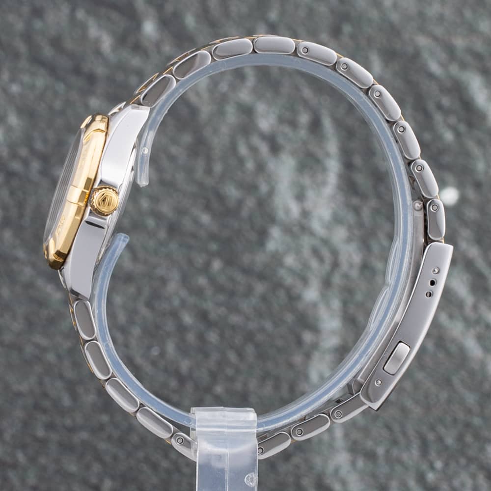 Pre-Owned TAG Heuer Ladies Aquaracer Silver Dial Silver Bracelet Watch WBD1420