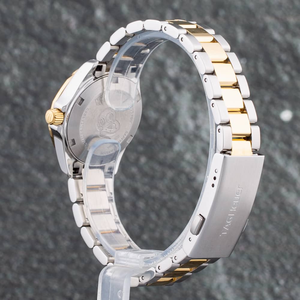 Pre-Owned TAG Heuer Ladies Aquaracer Silver Dial Silver Bracelet Watch WBD1420