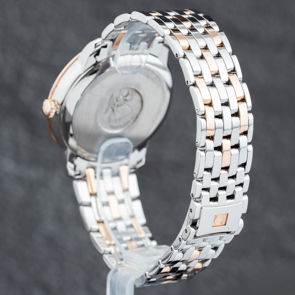 Pre-Owned OMEGA Mens De Ville Cream Bracelet Watch 42420402002003