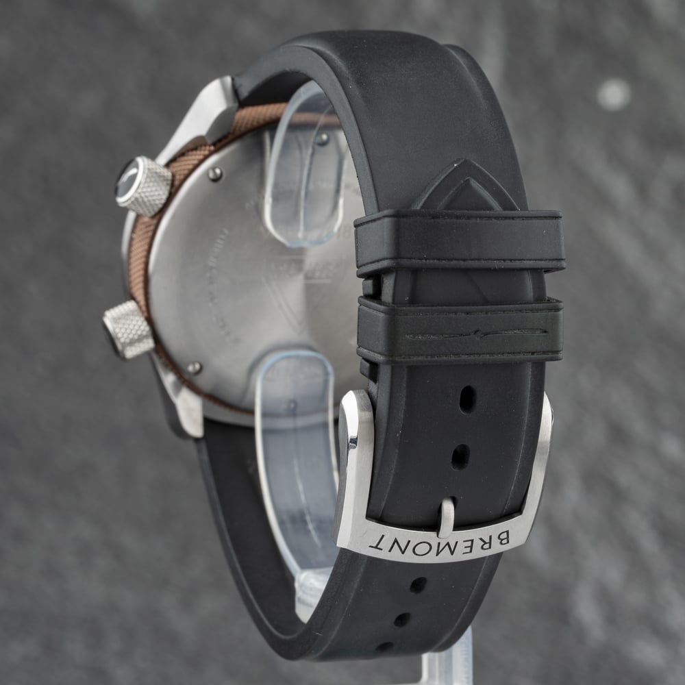 Pre-Owned Bremont Martin Baker Black Rubber Strap Watch MBIII/BZ.