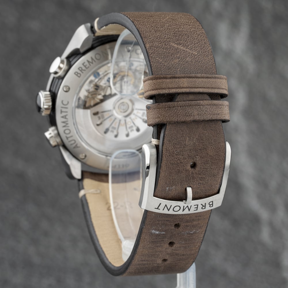 Pre-Owned Bremont Griffon Brown Leather Strap Watch ALT1-C-GRIFFON-S.