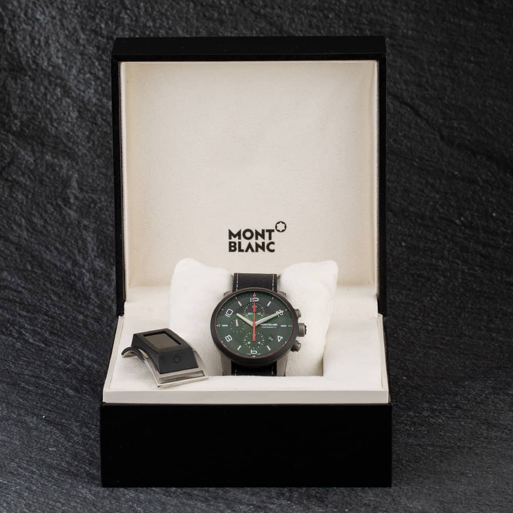 Pre-Owned Montblanc Timewalker Urban Black E-Strap Watch 113827 Watch 113827