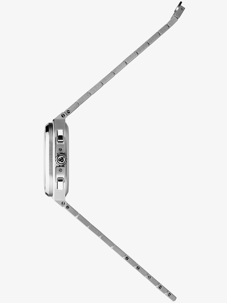 Bell & Ross Mens Instruments BR 05 Chrono Black Steel Watch BR05C-BL-ST/SST