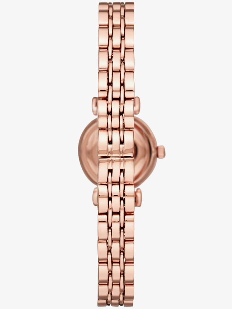 Emporio Armani Ladies Rose Gold Tone Watch AR11266