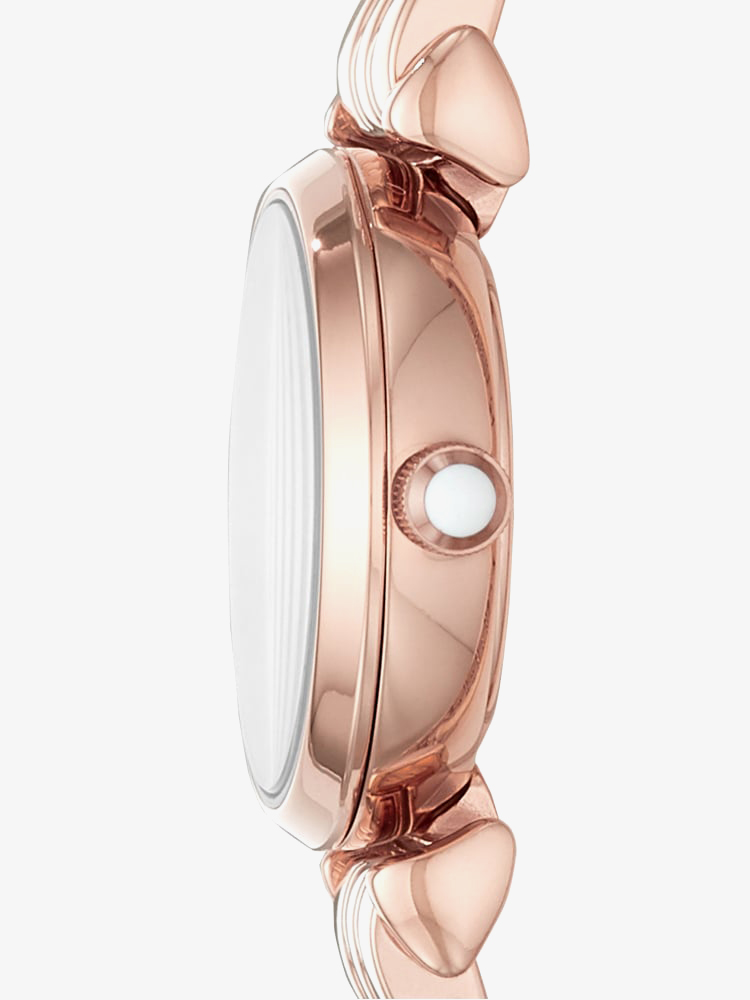 Emporio Armani Ladies Rose Gold Tone Watch AR11266