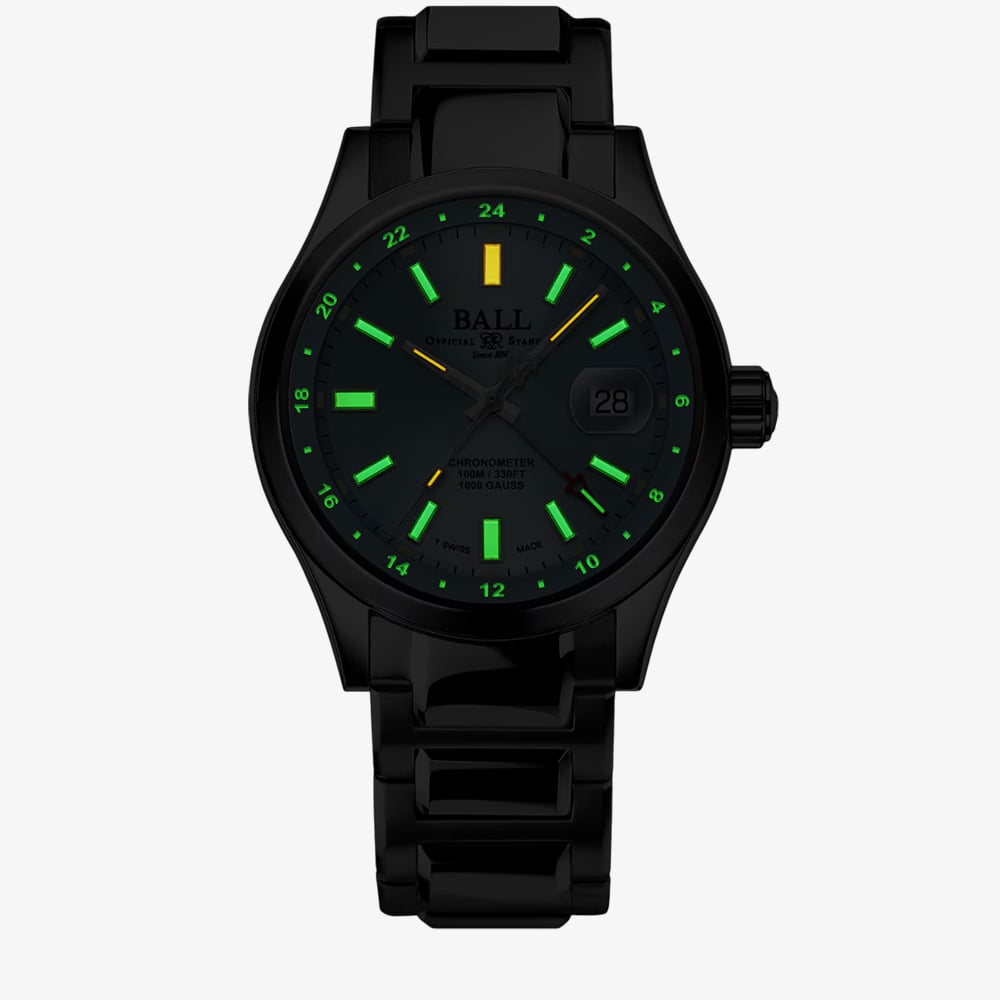 BALL Engineer III Endurance 1917 GMT Limited Edition Ice Blue Watch GM9100C-S2C-IBE