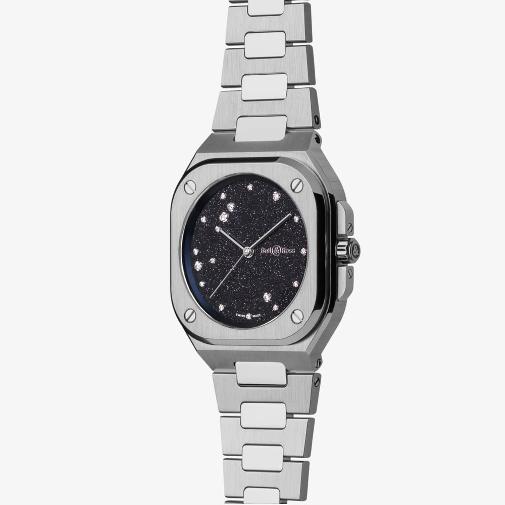 Bell & Ross Unisex BR05 36mm Blue Diamond Eagle Watch BR05A-S-EA-ST/SST