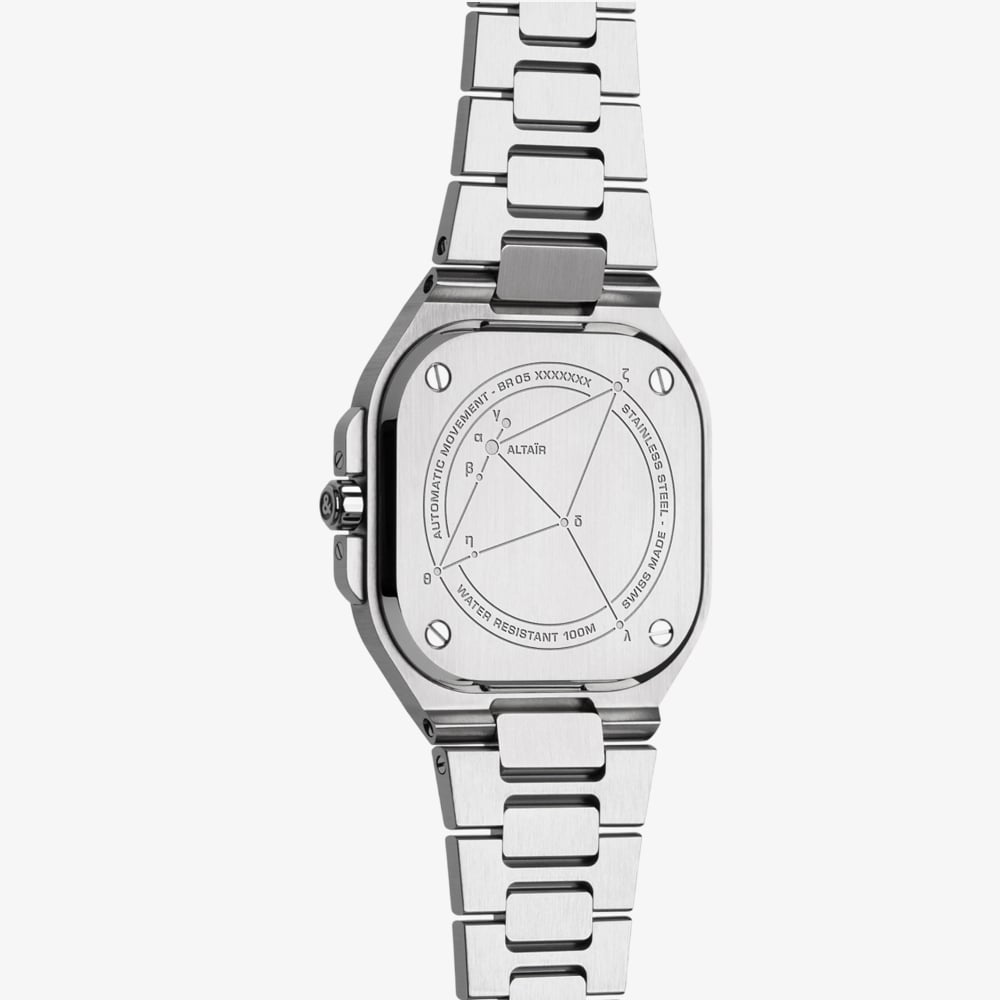 Bell & Ross Unisex BR05 36mm Blue Diamond Eagle Watch BR05A-S-EA-ST/SST