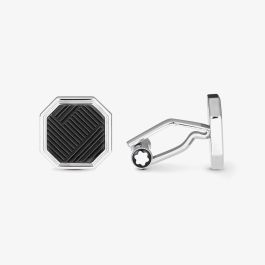 Montblanc 130992 Octagonal Extreme Pattern Cufflinks