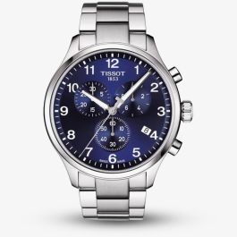 Tissot Mens T-Sport Chrono Xl Classic Blue Dial Bracelet Watch