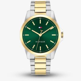 Tommy Hilfiger 1792192 Mens Bruce Two-Tone Green Watch