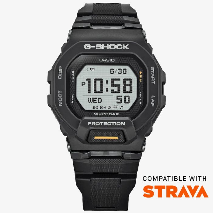 N*様 カシオ CASIO 腕時計　G-SQUAD GBD-200 SERIES Casio GBD-200-1A1ER G-Shock G-Squad GBD-200 Black Smart Watch