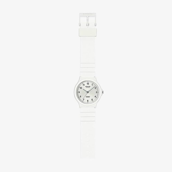 Casio Montre Unisexe MQ-24-7BLL - Bracelet Résine Noire Quartz Simple Et Élégante