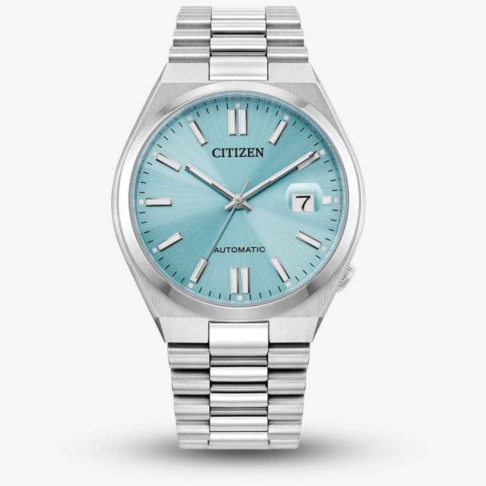 Citizen Mens Tsuyosa Automatic Blue Dial Watch NJ0151 53M
