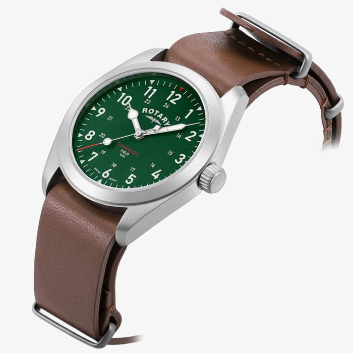 Rotary 1895 Commando Field Leather Watch GS05535/56