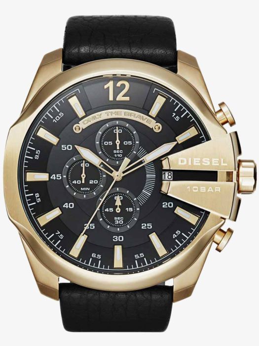 Diesel watch price gold on sale