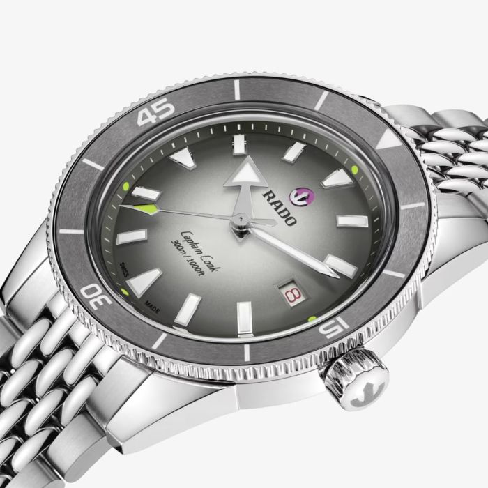 Rado R32222108 Mens Captain Cook X Tennis Grey Dial Watch