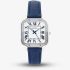 Sekonda Ladies Classic Rene White Dial Blue Leather Strap Watch 40738