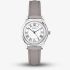 Sekonda Ladies Classic Evans White Dial Grey Leather Strap Watch 40730