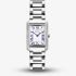 Sekonda Ladies Classic Colette White Rectangular Dial Metal Alloy Bracelet Watch 40734