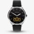 Sekonda Mens Hybrid Black Leather Strap Smartwatch 30150